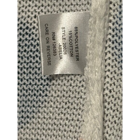 Ethyl Colorful Polka Dot Open Front Lightweight Cardigan Sz L/XL - Picture 6 of 12